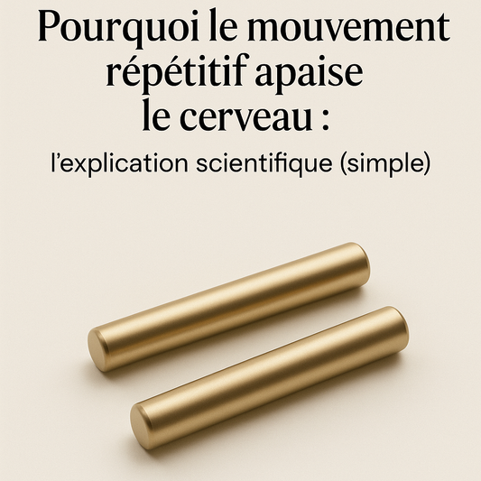 Pourquoi le mouvement répétitif apaise le cerveau : l’explication scientifique