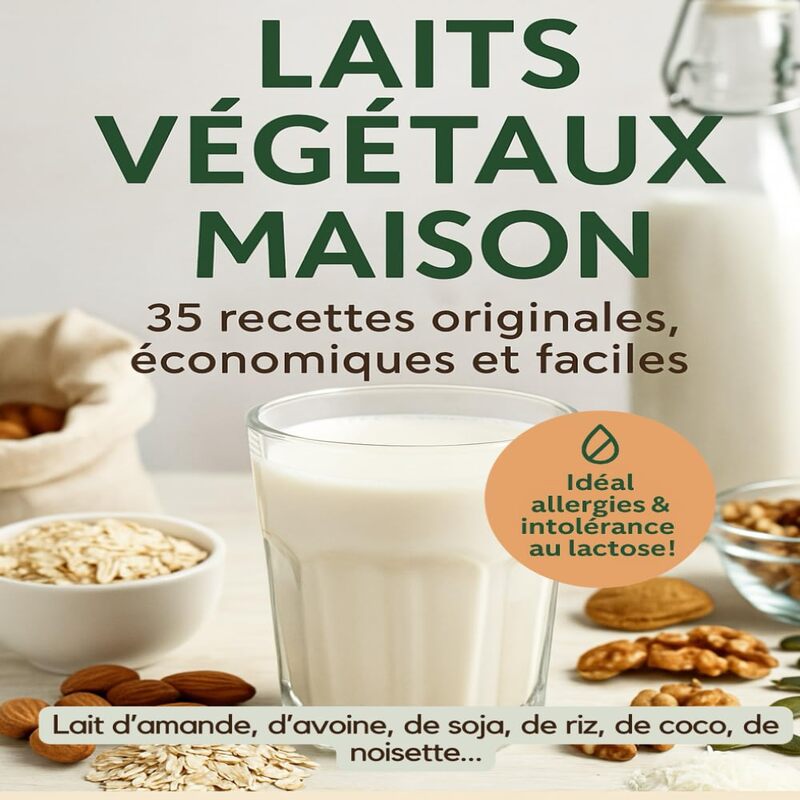 Livre de recette Lait végétaux