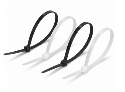 Abrazaderas de nailon para red de camuflaje - Lote de 100