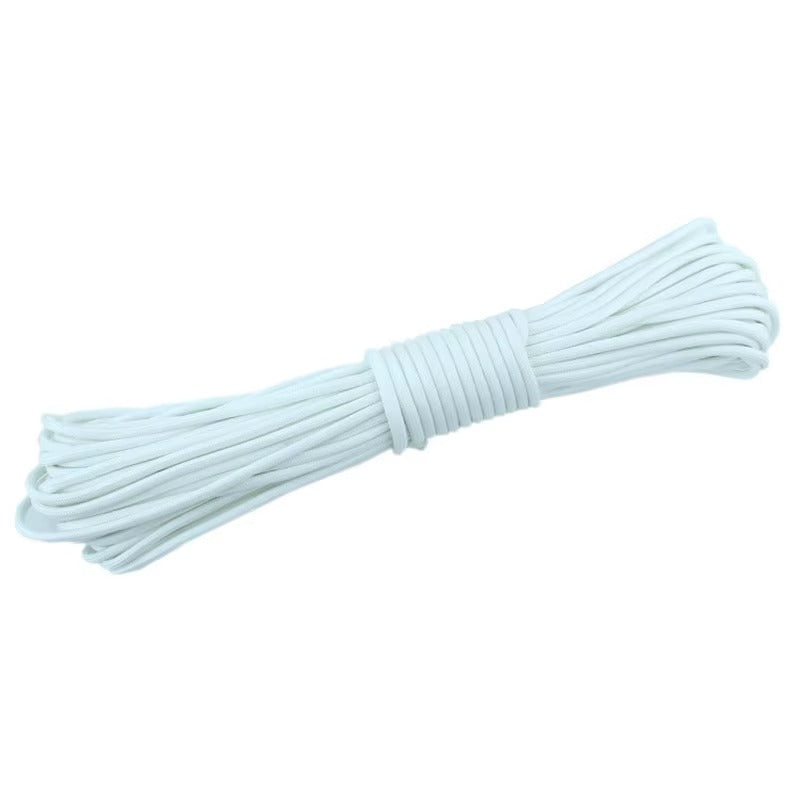 Cuerda de sujeción trenzada de poliéster para redes de camuflaje - 4 colores