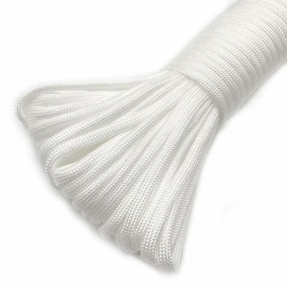 Cuerda de sujeción trenzada de poliéster para redes de camuflaje - 4 colores