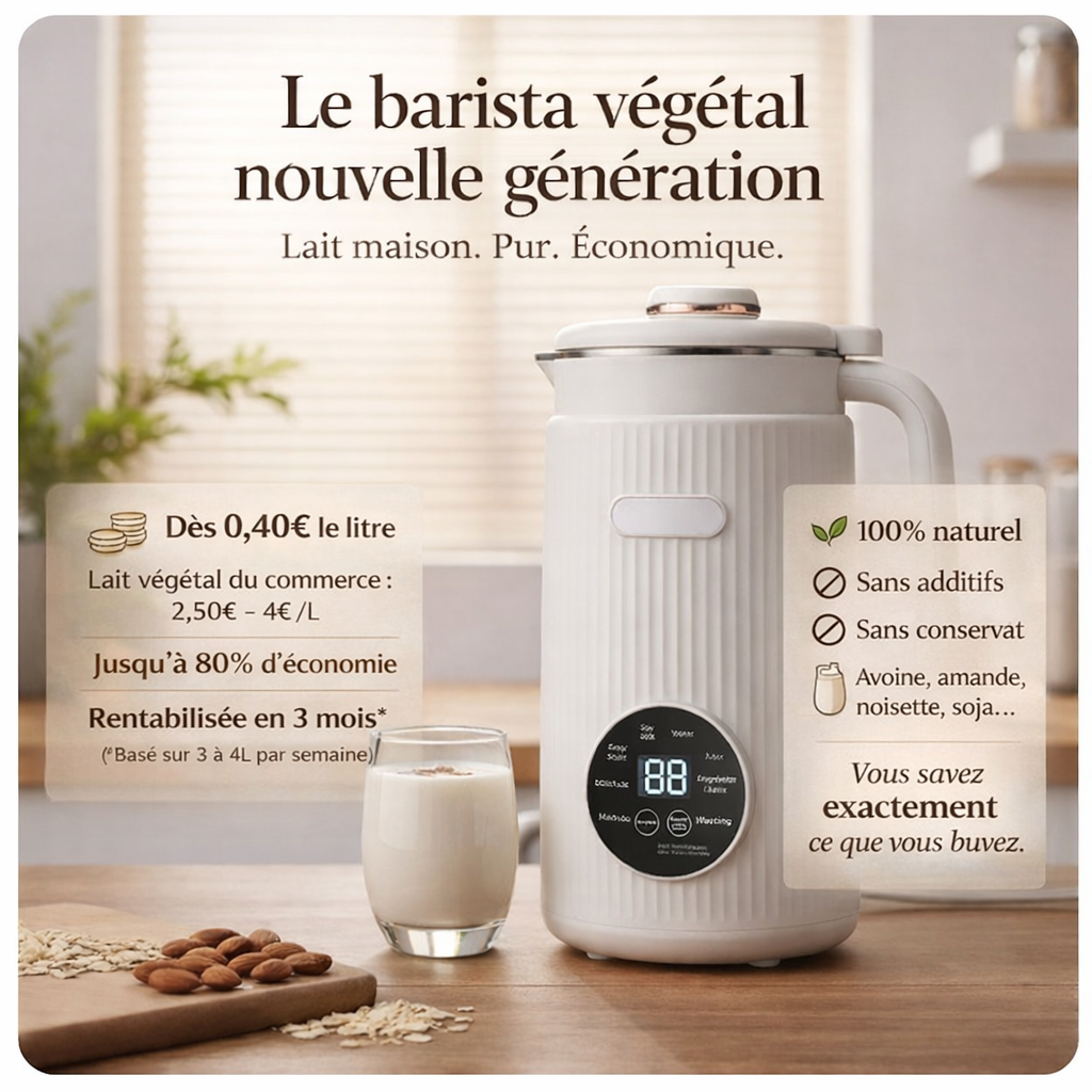 Auméa - Machine à lait végétal 8 en 1