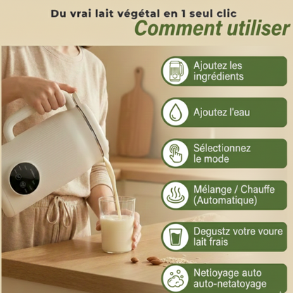 Auméa - Machine à lait végétal 8 en 1